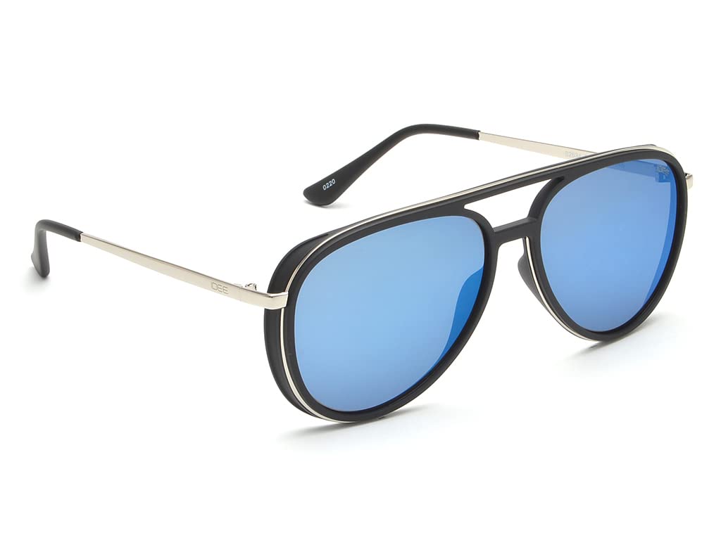 IDEE Gafas de sol para hombre, 100 % protegidas contra rayos UV