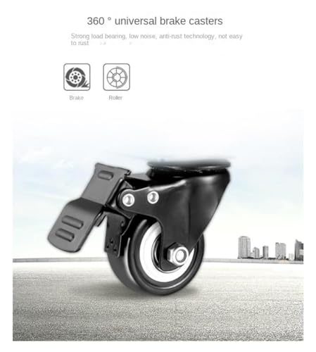 Soporte móvil para TV con ruedas para pantallas de 14-42 pulgadas miniatura 3