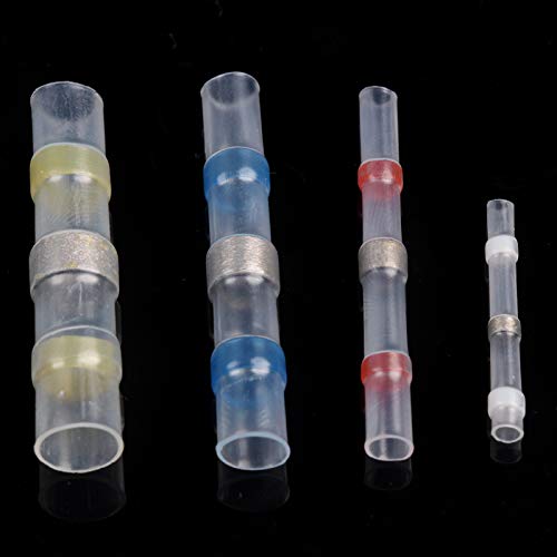 Cosses thermorétractables AWG 26-10 | Lot de 100 connecteurs étanches