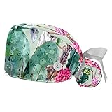 ★ Gorra de trabajo con botones y banda para el sudor: las gorras de trabajo están diseñadas con botones en ambos lados de la cabeza para colocar las correas de la cubierta facial, aliviar el dolor de oído, especialmente para médicos, enfermeras, dentistas u otros que necesitan usar cubrebocas durante mucho tiempo. También tiene una banda de sudor integrada en la frente, que puede absorber el sudor eficazmente para mantenerte seco y fresco durante las horas de trabajo.