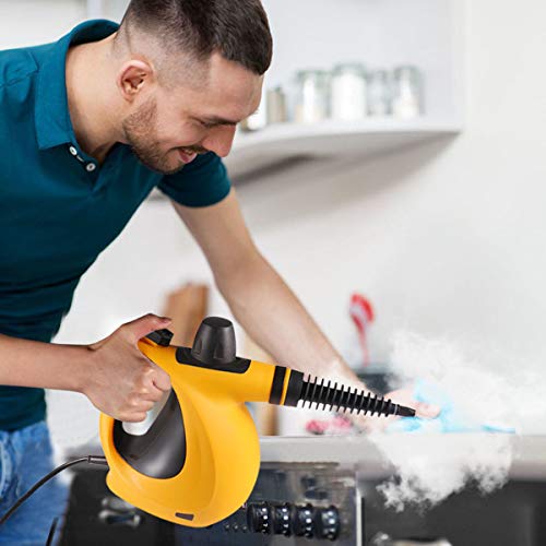 Handheld Steam Cleaner, Pressurized Cleaner With 11Pcs Accessories Multi-Purpose Steamer For Home Use, Chemical-Free Cleaning Tile, Floor, Car, Sofa, Window, Bathroom, Kitchen #TOP5