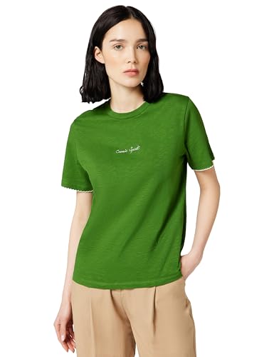 T-Shirt Femme Scotch & Soda en maille texturée et finitions soignées