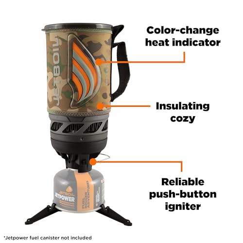 Jetboil FLASH STOVE in Camo - Efficient, Compact Cooking Solution for Outdoor Adventures - Image 4