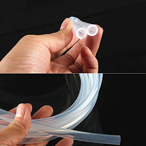 Brandstofleidingen, 1 stuk brandstofslang, binnendiameter x buitendiameter 6 mm x 9 mm (2 meter), PVC-slangen, benzineslang, olieslang, dieselslang, waterslang, blauw-transparant - Image 4