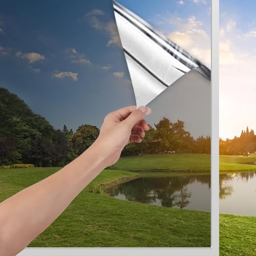 Antrect Film Miroir pour Fenêtre 30x200cm