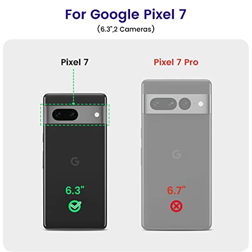 OTOFLY Designed for Pixel 7 Case, Silicone Shockproof Slim Thin Phone Case for Google Pixel 7 6.3 inch (Light Purple) by OTOFLY - Image 5
