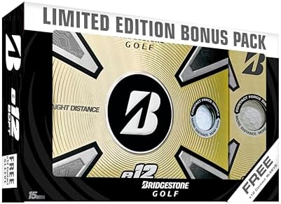 Bridgestone Golf 2023 e12 Contact Bonus Pack/Free Sleeve Golf Bal...
