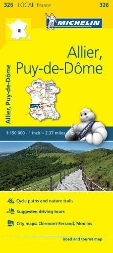 Télécharger Michelin Allier, Puy-de-Dôme Livre eBook France
