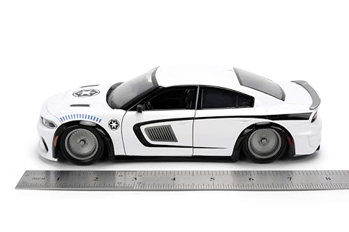 Jada Star Wars Stormtrooper 2021 Dodge Charger SRT 1:24 miniatura 3