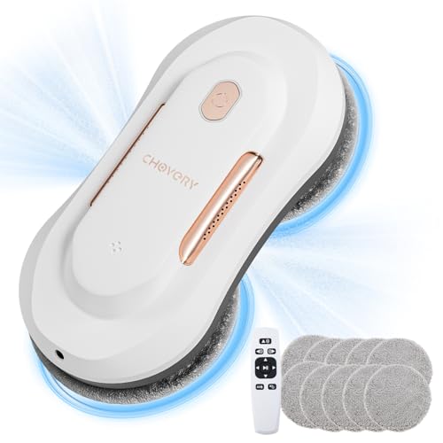 Chovery Robot Limpiacristales 3000pa, Cl3 Robot De Limpiacristales Con Función De Pulverización, Robot Limpia Cristal Automático, Robot Limpia Chovery Robot Limpiacristales 3000pa, Cl3 Robot De Limpiacristales Con Función De Pulverización, Robot Limpia Cristal Automático, Robot Limpia