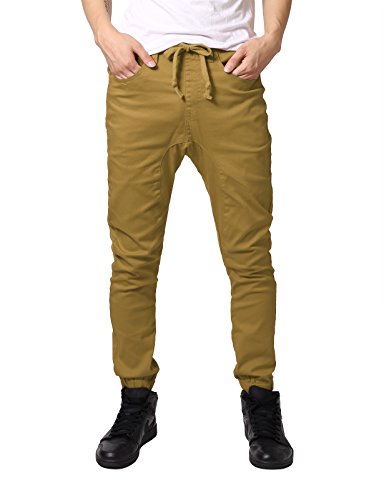 Image of JD Apparel Men's Harem Twill Joggers Pants