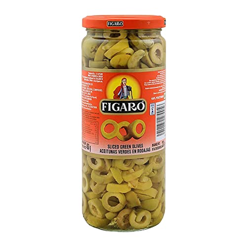 Image of Figaro Sliced Green Olives & Pitted Green Olives, 31.75 oz ℮ 900 g, Variety Pack (Pack of 3)