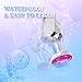 Yolodit Anal Plug Adult Sex Toy,Jeweled Anal Toys Adult Sex Toys Games Butt Plug,Personal Anal Plugs for Adult Women,Men and Couples,Rose Sex Toy G Spot Anal Beads Anal Toy