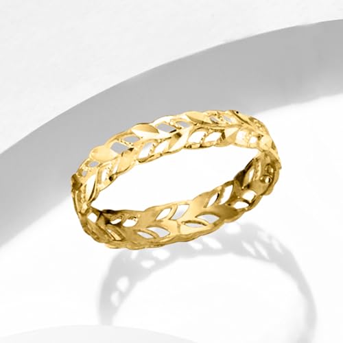 Ross-Simons Italian 14kt Yellow Gold Openwork Leaf Ring4