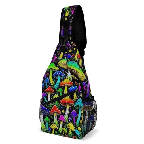 Mochila tipo sling para viajes y actividades al aire libre miniatura 1