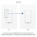 Insteon Smart On/Off Wall Switch, 1800W, 2477S (White) - Needs Neutral Wire - Requires Insteon Hub for Voice Control with Amazon Alexa and Google Assistant