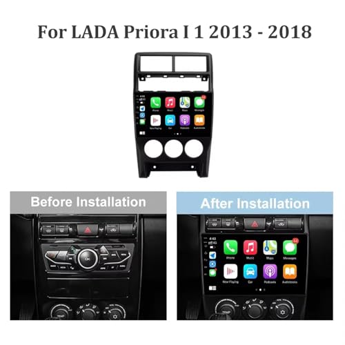 Autoradio GPS para Lada Priora 1 que soluciona tus llamadas manos libres 2