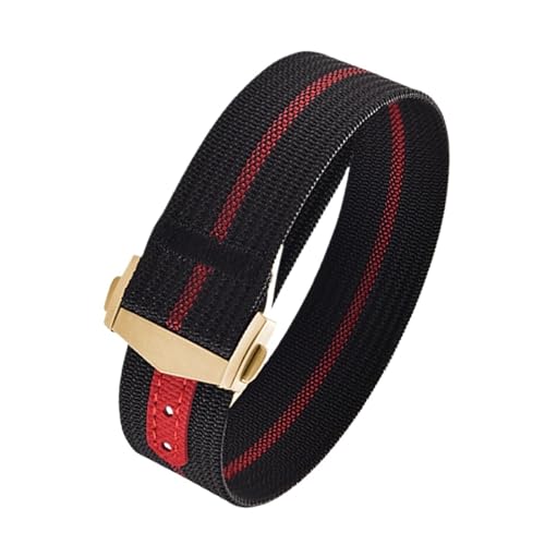 Bracelet montre nylon nervuré souple pour remplacer votre bracelet sport