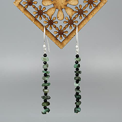 Gempires Natural Genuine Crystal Dangle Earrings Lightweight Gemstone Jewerly Hypoallergenic Non Tarnish Dangling Earrings For Women3