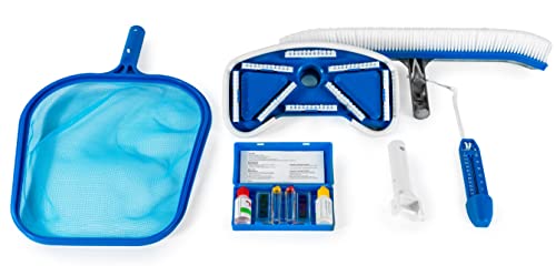 HST Sicherheitstechnik Poolset Komplettset Wartungsset Pool Reinigungsset Poolsauger Zubehör Set HST Sicherheitstechnik Poolset Komplettset Wartungsset Pool Reinigungsset Poolsauger Zubehör Set