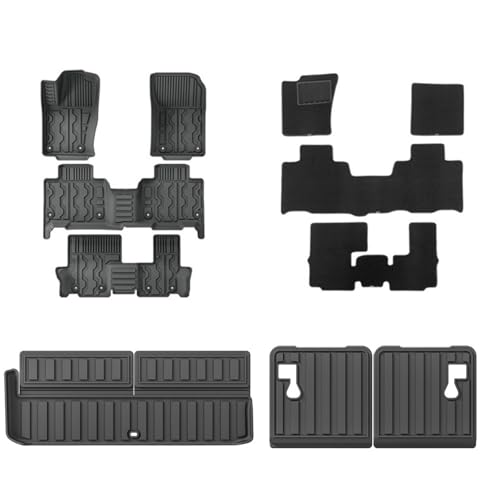 Tapis voiture Haval H9 2024 2025 7 places imperméables contre boue humidité et taches