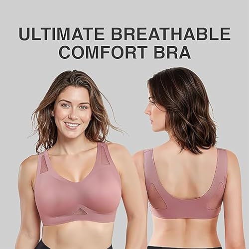 Saralush Aerisoft - Ultimate Breathable Comfort Bra, Saralush Push-Up Sports Breathable Anti-Sagging Bra for Seniors2