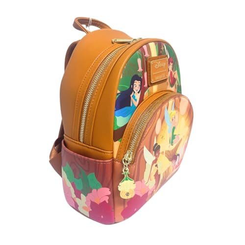 Loungefly Exclusive Disney Tinker Bell Pixie Hollow Fairies Glow in the Dark Mini Backpack4