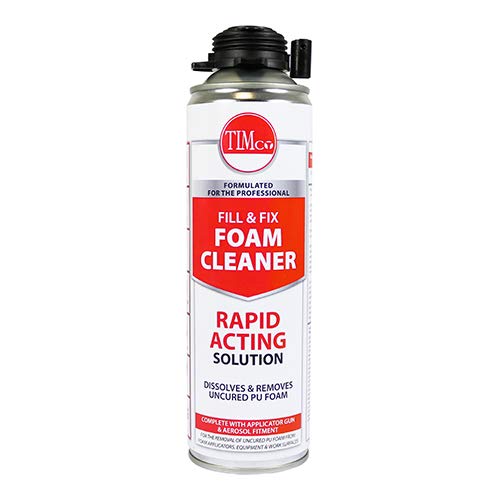 Timco Fill & Fix PU Foam Cleaner 500ml