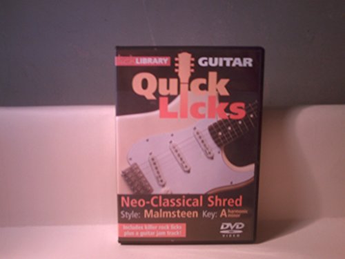 Lick Library: Quick Licks For Guitar - Malmsteen