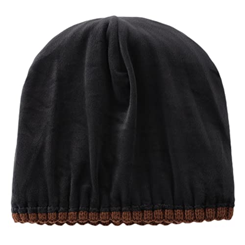 Image of Connectyle Fleece Lined Cuffed Beanie Hat for Men Women Knitted Winter Wool Beanies Skull Cap Warm Watch Hat