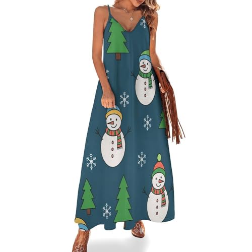 Robe longue d'été femme sans manches style cowgirl western