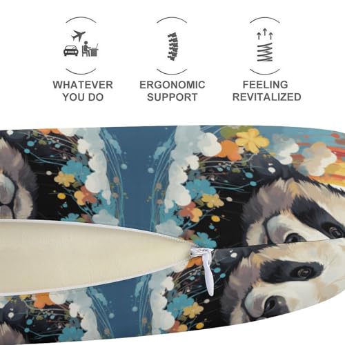Almohada de espuma viscoelástica tamaño único ajustable miniatura 5
