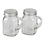 Olde Thompson 3771-G Mason Jar Salt & Pepper Shaker Set