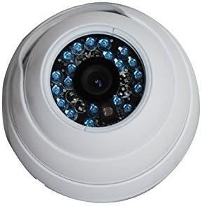 Miniatura 3 de VideoSecu Cámara de seguridad domo 600TVL CCD incorporado al aire libre visión nocturna a prueba de vandalismo infrarrojo IR 0.142 in lente gran