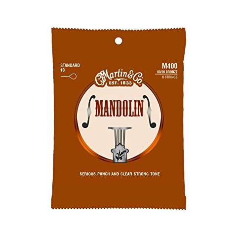 Martin M400 Mandolin Strings - Bright Tone Cover