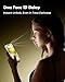 UNBREAKcable for iPhone 15 Plus Screen Protector 4+2 Pack [9H+ Military-Grade Shatterproof] [Effortless Bubble-Free Installation] Ultra HD Clarity Tempered Glass with Lens Protector, Case friendly