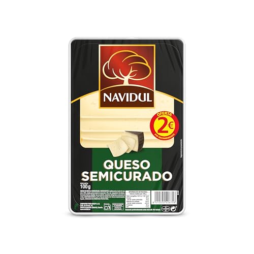 Navidul - Lonchas Queso Semicurado, 100g