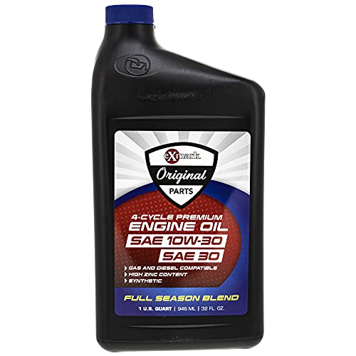 Exmark 135-2566 10W-30 Full Synthetic Oil 3 Pack Quart