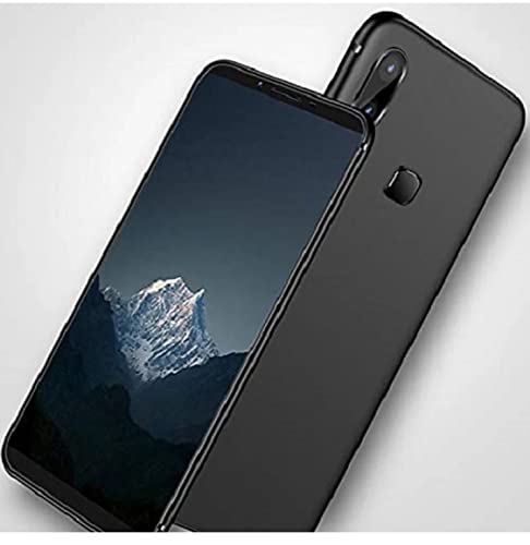 Image of Mobile Back Cover Case for Vivo Y83 Pro (Silicone Case|CameraProtection|Black SC1510)