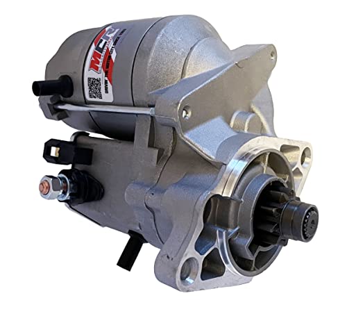 BuyMCR Starter Compatible con Kubota 16611-63010 -63011-63012 -63013 16612-63011 -63012 34650-63011 -63012-63010 -63011-63012 228000-0790 -0791-0980 -0981-1530 -1531-6770 -6771 y Más miniatura 1