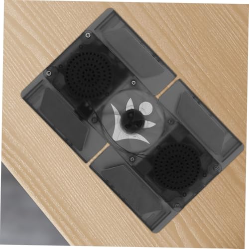 Base enfriadora plegable portátil para laptop con luz LED miniatura 4