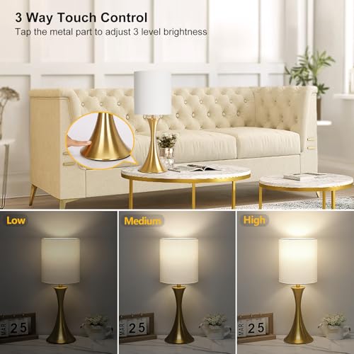 Consejos y reviews para comprar Lampara de mesa dorada los más recomendados. 6 Imagen adicional