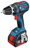  Bosch - Perceuse visseuse GSR 18 V-LI livrée avec 2 batteries en coffret L-boxx + 1 batterie offerte!