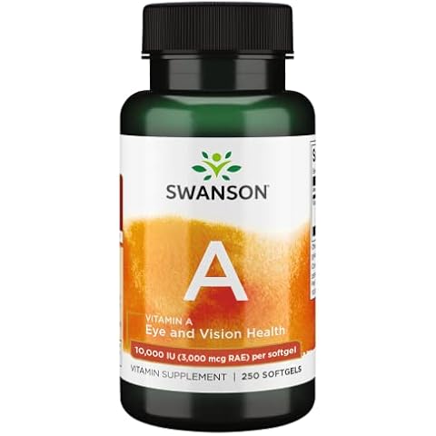 Swanson Vitamin A 10,000 IU Softgels Cover