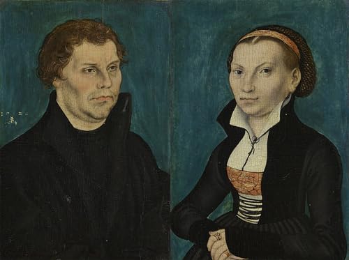 Cuadro sobre lienzo de Christiane Eulenau por Lucas Cranach de 60x90cm