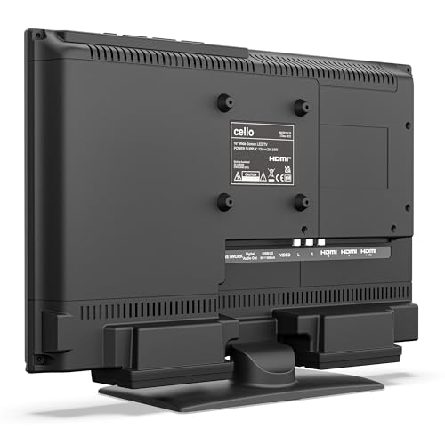 Cello CTRAV-16TZ Traveller 16\ 12V Smart-TV mit Tizen OS von Samsung, Bluetooth, Pitch Perfect“-Sound, ideal für Campervans, LKW und Boote, Triple-Tuner