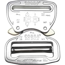 Austrialpin COBRA Buckle 25MM Matte Black VF FY25MVF-B-ELOX-P