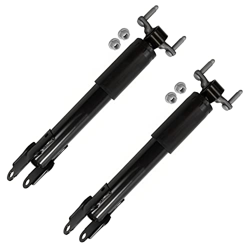 Image of Detroit Axle - Front 2pc Shock Absorbers for 2011-2024 Chevrolet Silverado GMC Sierra 2500 HD 3500 HD, 2 Shock Absorbers 2012 2013 2014 2015 2016 2017 2018 2019 2020 2021 2022 2023 Replacement