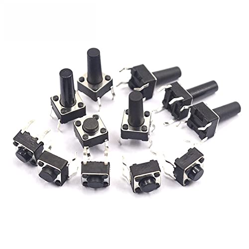 Micro-interrupteur tactile 6x6x10mm pour bouton de console de jeu DIY