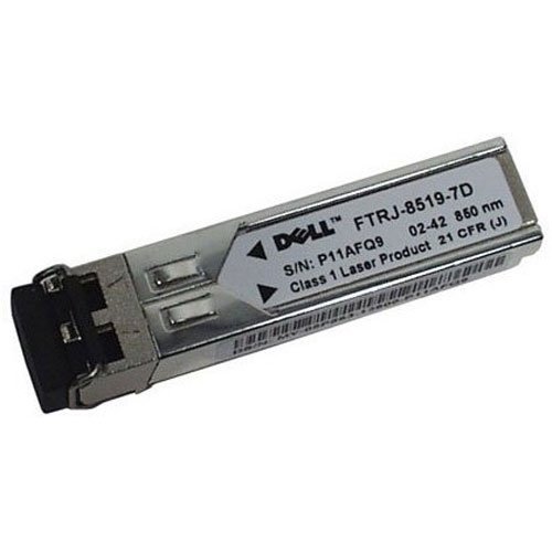 Image of Dell 1000Base-SX SFP – Network Transceiver Module (SFP, 1000 Mbit/s, LC, 550 M, 850 Nm, Multi-Mode)